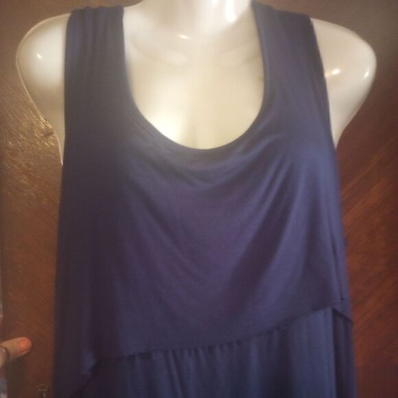 Design history layered sleeveless viscose maxi dress - Picture 4 of 9